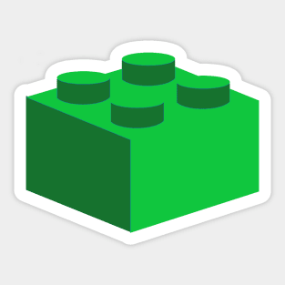 2 X 2 BRICK Sticker